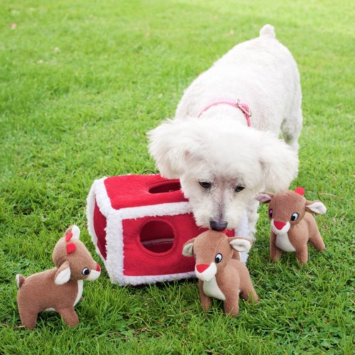 Burrow Interactive Dog & Puppy Toys for Boredom- Reindeer Pen - view 2