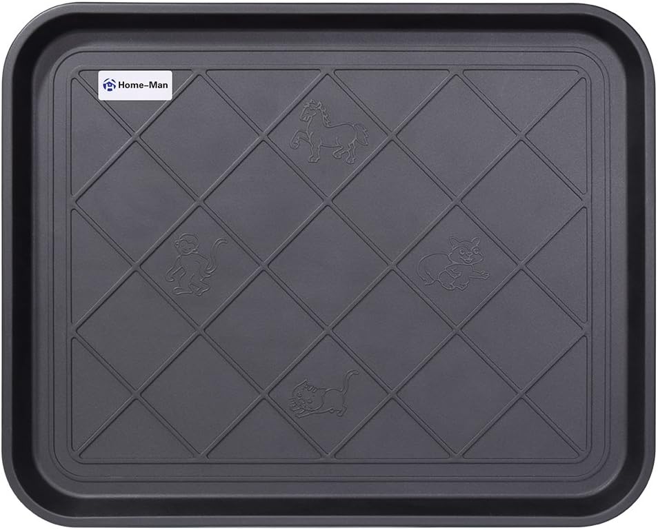 Multi-purpose boot tray mat, dog bowl tray, waterproof for indoor and outdoor floor protection