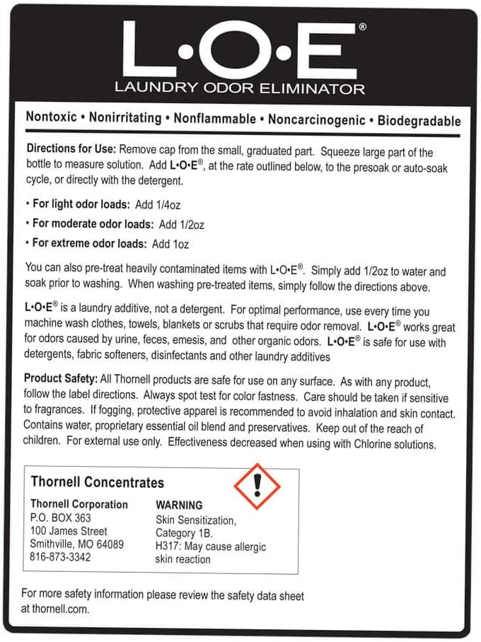 Laundry Odor Eliminator Concentrate – Pet Odor Eliminator for Strong Odors – Pet Smell & Urine Odor Eliminator for Clothes – Laundry Odor Neutralizer w/Safe, Non-Enzymatic Formula (32 oz) - view 2