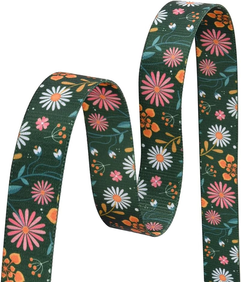 Dog Collar and Leash Set, for Small Dogs, Green Floral Set,S | with Floral Patterns, Adjustable for Small Medium Large Dogs, Comfortable for Walks and Outdoor Hikes - view 3