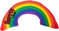 Catnip rainbow toy for cats - colorful arch shape - durable cotton twill - made in the USA - stuffed with organically grown catnip