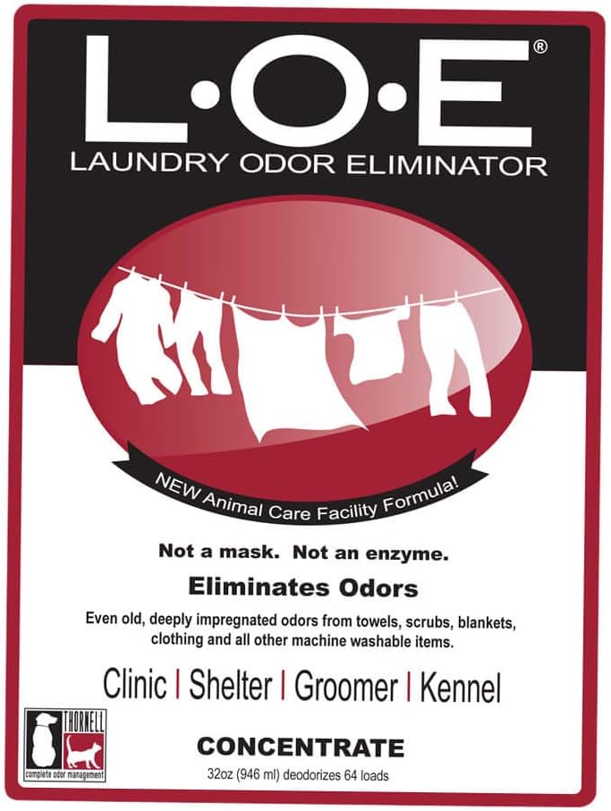 Laundry Odor Eliminator Concentrate – Pet Odor Eliminator for Strong Odors – Pet Smell & Urine Odor Eliminator for Clothes – Laundry Odor Neutralizer w/Safe, Non-Enzymatic Formula (32 oz) - view 3