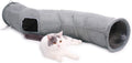 Cat Tunnel S Shape Cat Tunnels for Large & Indoor Cats 51”Long | Durable, Spacious 10.5" Cat Tube with Peepholes & Dangling Ball Toy, Connected to Play Tunnels, Collapsible for easy storage