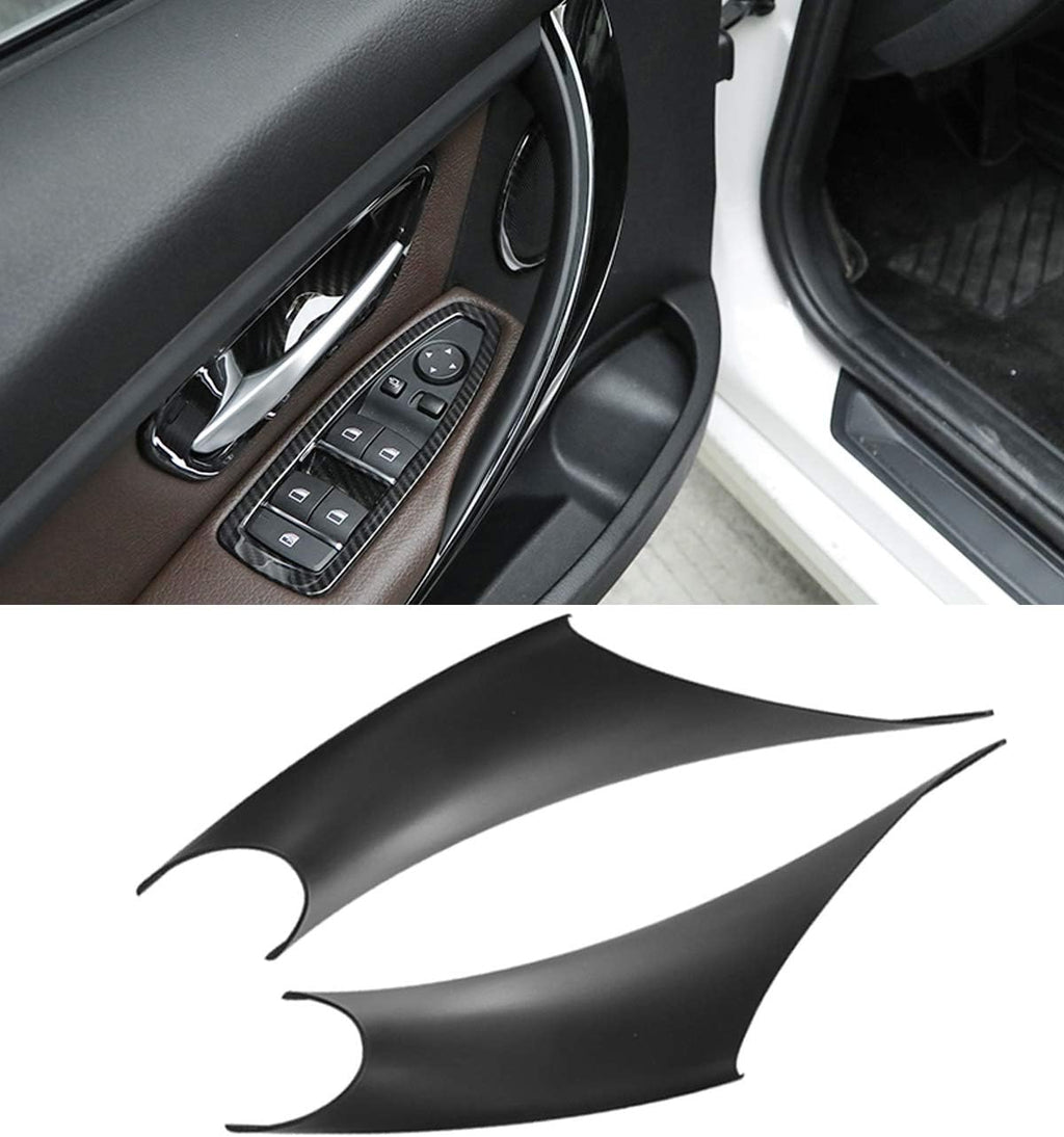 2PCS Door Handle Covers for BMW 3 Series F30/F31 4 Series F32 | Driver Side &Passenger Side Door Pull Handle Covers (For BMW 320i,328i,330i,335i F30/F31 and 428i, 435i F32/F36)(Black)