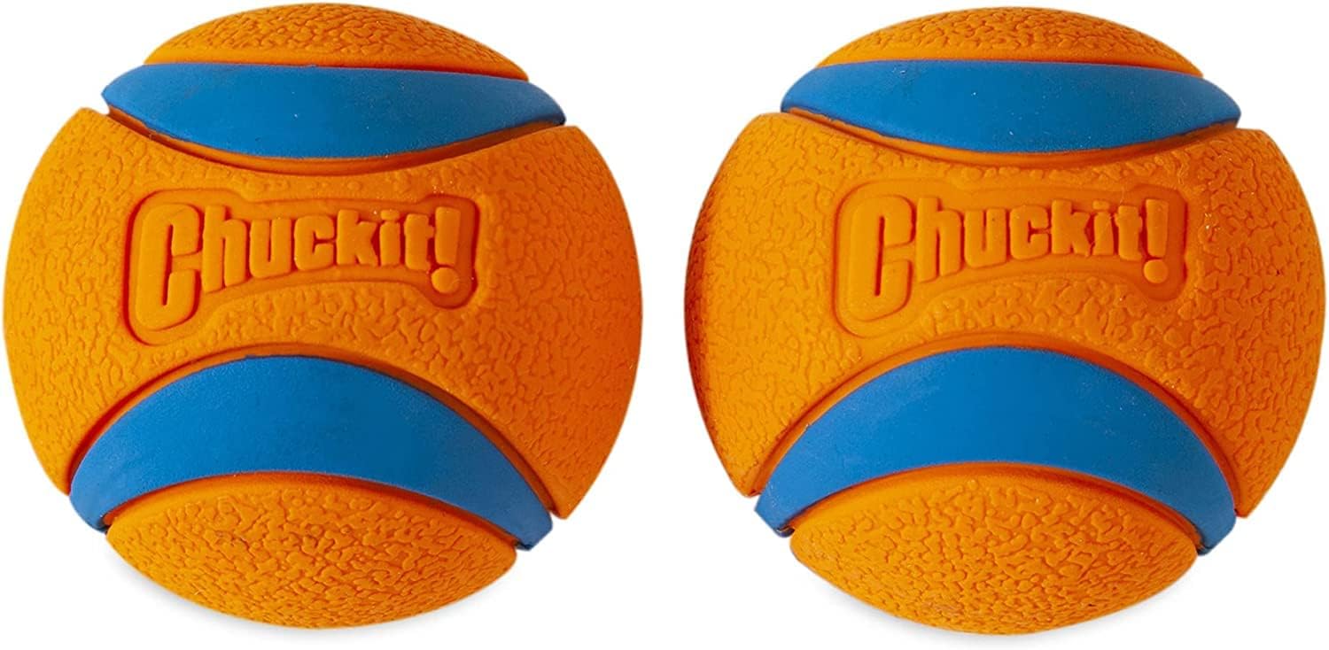Dog fetch toy ultra ball durable rubber fits launcher small 4 balls - view 2