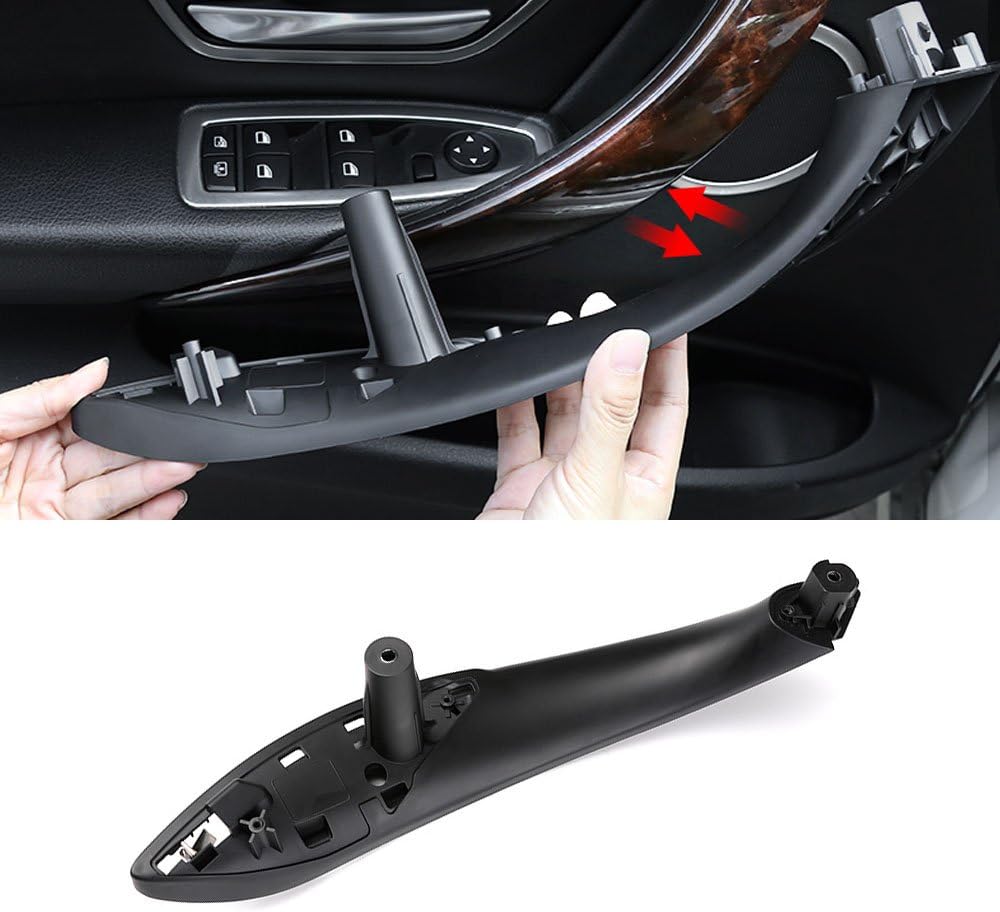 2PCS Door Handle Covers for BMW 3 Series F30/F31 4 Series F32 | Driver Side &Passenger Side Door Pull Handle Covers (For BMW 320i,328i,330i,335i F30/F31 and 428i, 435i F32/F36)(Black) - view 5