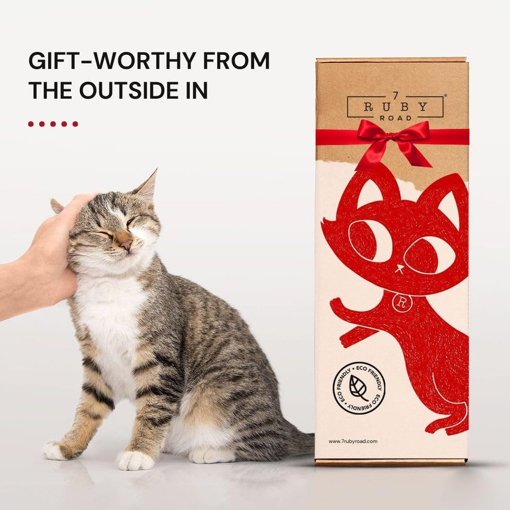 Wall Mounted Cat Scratcher, Replaceable Sisal Scratching Post | For Indoor Cats & Large Breeds — 29.5" Tall, Solid Pine with Natural Woven Sisal, No Glue or Staples, Easy Wall Mount - view 7