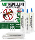 Ant Repellent Indoor Pet Safe, Ant Repellent Outdoor, Get Rid of Ant, Keeps Ants Away, Ant Deterrent for Home, Protects up to 120 sq ft, Natural Ingredients, People/Pet/Plant Friendly- 4P