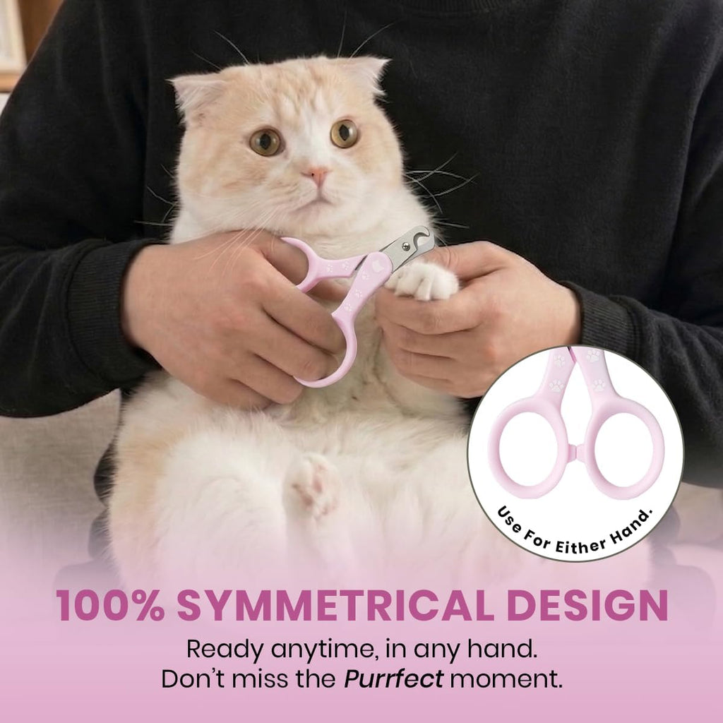 Purrcision stainless steel cat nail clipper, made in Japan (lilac) - view 8