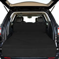SUV Cargo Liner for Dogs - 55 x 90 Inches Cargo Cover, Black | Water Resistant, Bumper Flap, Low-Profile Padded Car Trunk Dog Cover Prevents Scratches Pet Hair Mud Dirt for SUV Road Trips