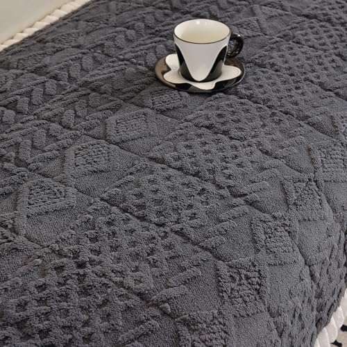 Non Slip Couch Covers for Dogs (Dark Gray, 35.4'' x 70'') - view 4