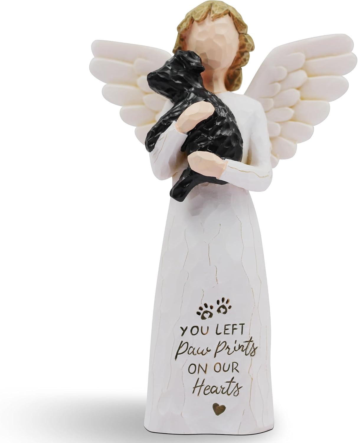 Dog Memorial Gifts for Loss of Dog Sympathy Gift Figurines White | Pet Memorial Gifts for Dog, Dog Mom Gifts for Women, Pet Remembrance Gift, Pet Loss Gifts, Resin Hand-painted Statue - view 8