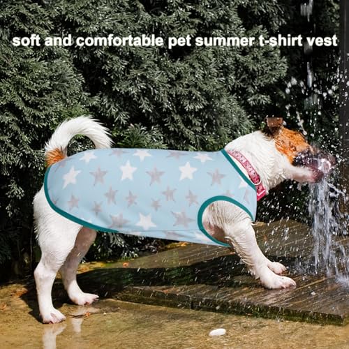 Lightweight Breathable Dog Cooling Shirts, Quick Dry Dog Sunscreen T-Shirt, Professional Pet Summer Vest for Small Medium Large Dogs - view 5