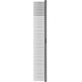 65725 Stainless-Steel Comb for Knots, Mats & Loose Hair Removal - Effective Dematting Tool Comfortable, Lightweight, Portable & Safe for Dogs, Cats & Pets – Silver, 10-Inch