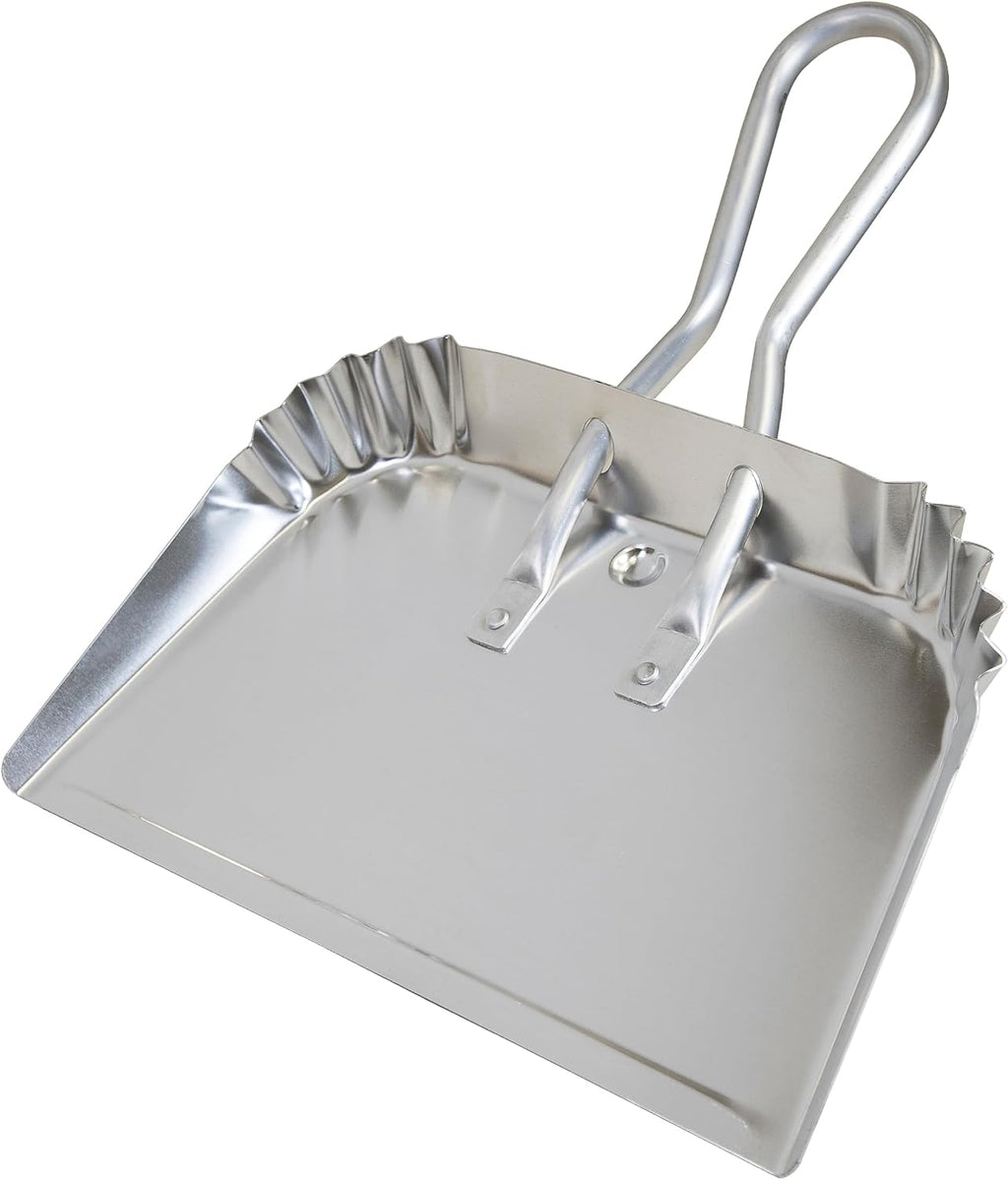 Bulldozer 17" Aluminum Dust Pan, for Heavy Duty Dusting and Debris Collection - view 2