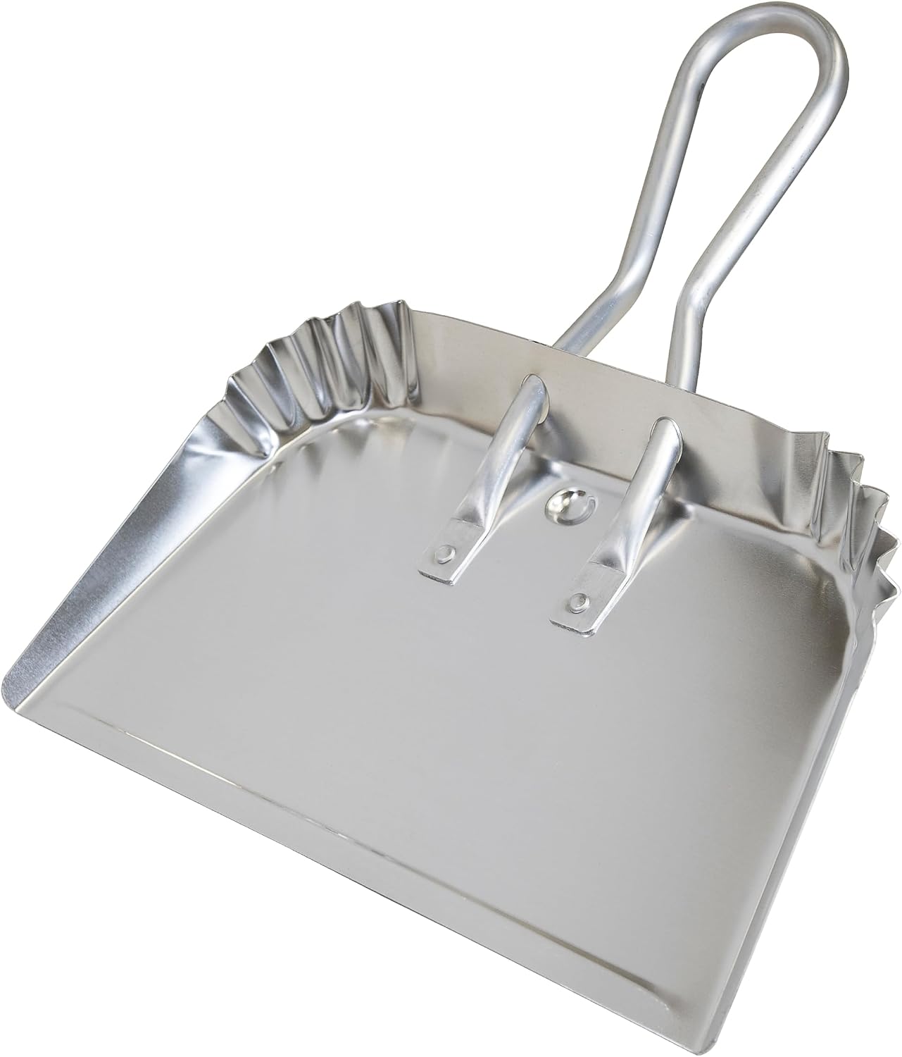 Bulldozer 17" Aluminum Dust Pan, for Heavy Duty Dusting and Debris Collection - view 2