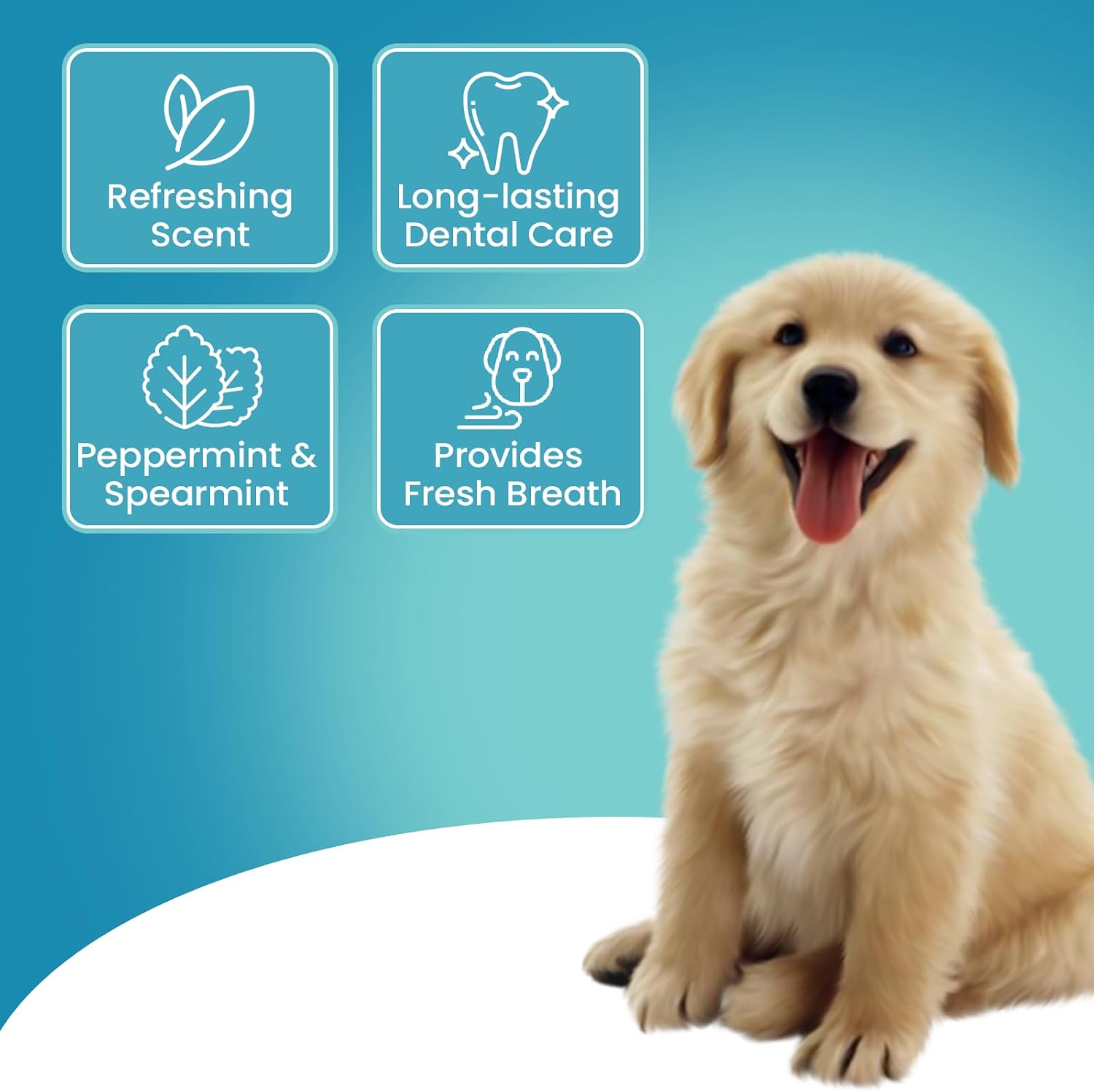 Dental Wipes for Dogs and Cats Teeth Cleaning, Dental Finger Pads | Dr. Rachel's Easy-To-Use Pet Dental Finger Wipes For Effective Teeth Cleaning. Suitable For Dogs And Cats - 50 Count - view 4