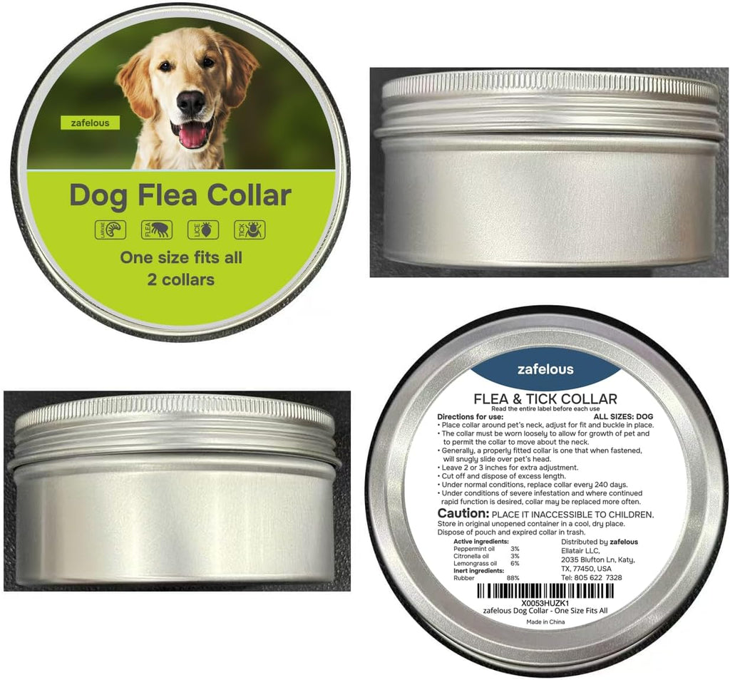 Flea and Tick Prevention for Dogs - Flea Collar - 2 Count - Adjustable - view 7