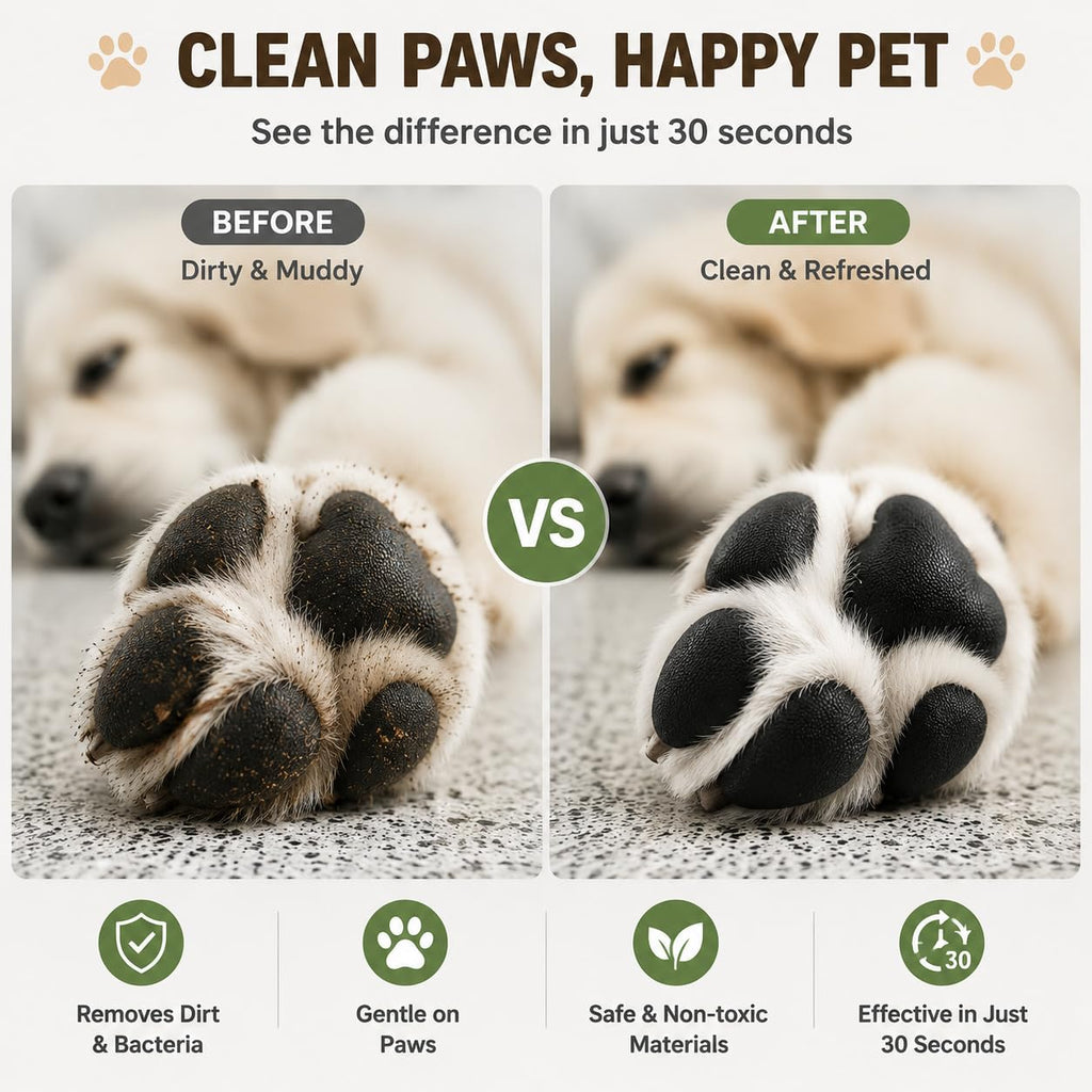 Automatic Dog Paw Cleaner Cup Paw Washer for Small & Medium Dogs | Original Design | Premium Thick Materials | Rechargeable - view 4