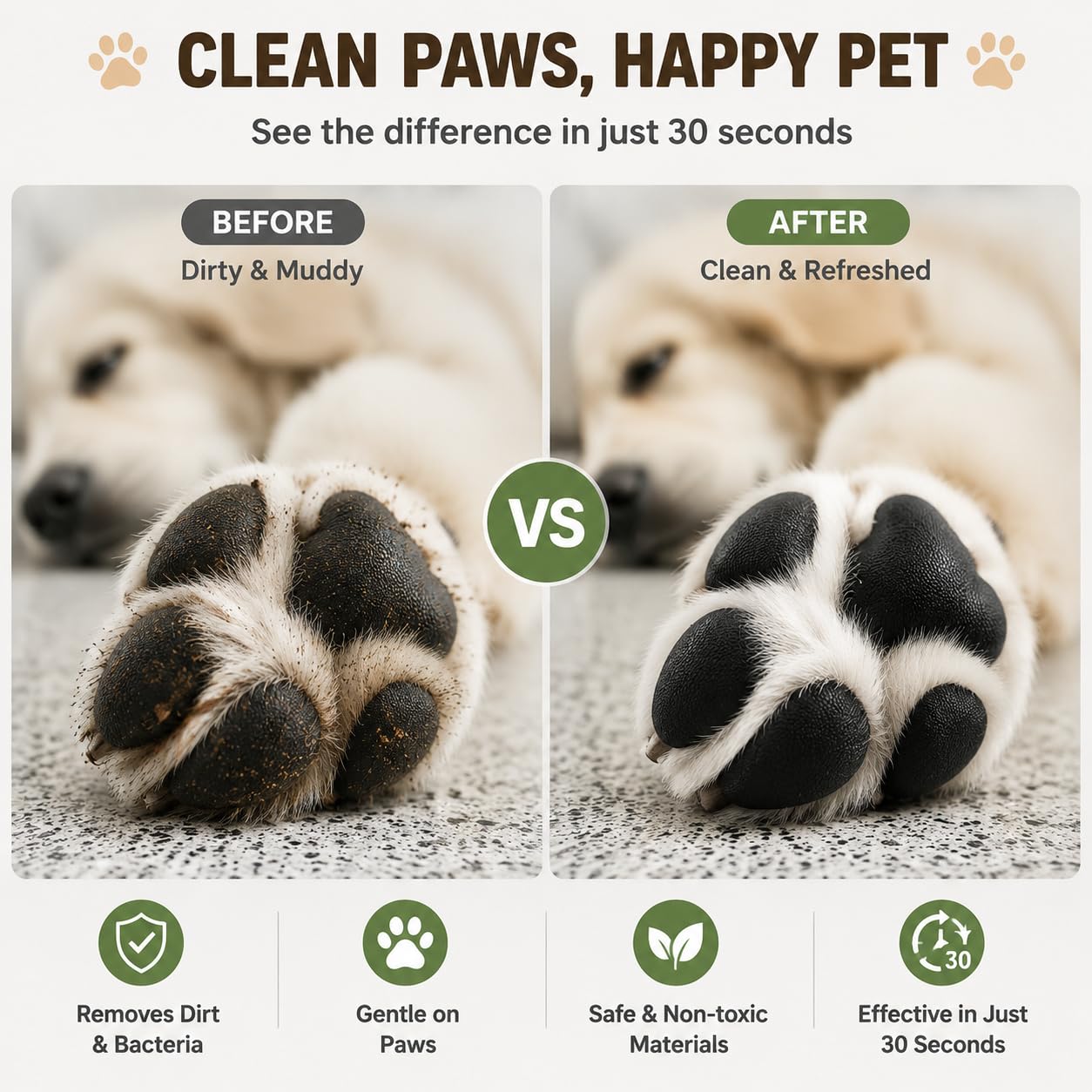 Automatic Dog Paw Cleaner Cup Paw Washer for Small & Medium Dogs | Original Design | Premium Thick Materials | Rechargeable - view 4