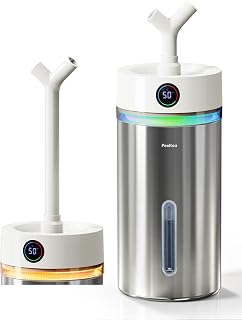 Feekaa Stainless Steel Humidifier, 6L Cool Mist Humidifiers for Bedroom