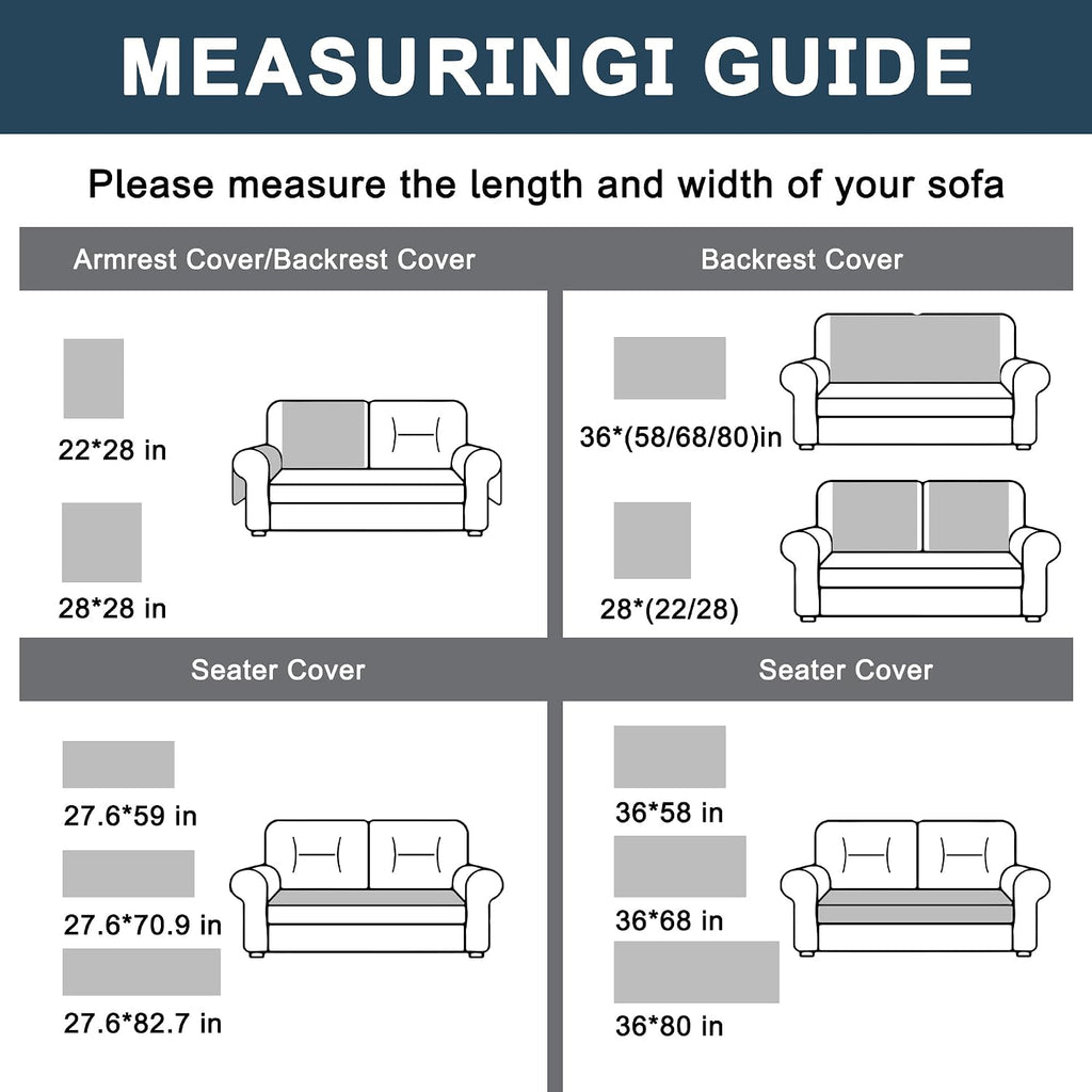 Couch cover for dogs washable, non-slip fuzzy sofa covers for pets | thick soft furniture protector fits loveseat & sectional, against fur & dirt (dark gray, 1pc/36"x65"/seat cover) - view 6