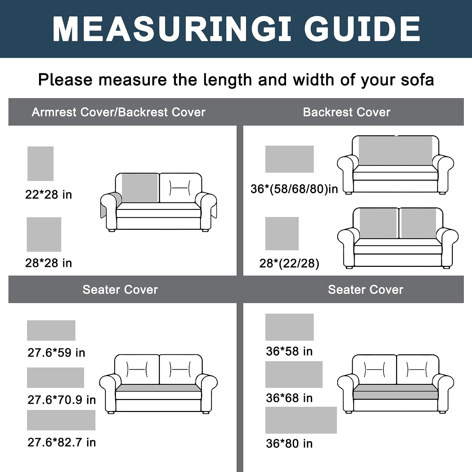 Couch cover for dogs washable, non-slip fuzzy sofa covers for pets | thick soft furniture protector fits loveseat & sectional, against fur & dirt (dark gray, 1pc/36"x65"/seat cover) - view 6