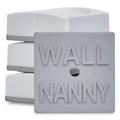 Mini - Smallest Baby Gate Wall Protector (Made in USA) Protect Walls & Doorways from Pet Gates & Dog Gate Spindles - Child Pressure Mounted Baby Gate for Stairs Wall Cup (White) 4 Pack