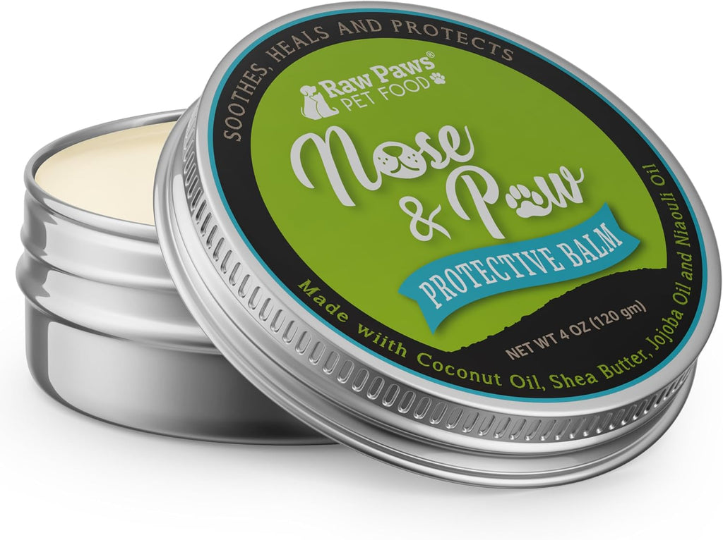 Dog Nose Balm & Paw Butter for Dogs & Cats, 4-oz - Snout Soother | Lick-Safe Paw Balm for Dogs - Frenchie & Bulldog Snout Care - Moisturizer for Dry Nose - Dry Cracked Dog Nose Treatment Cream