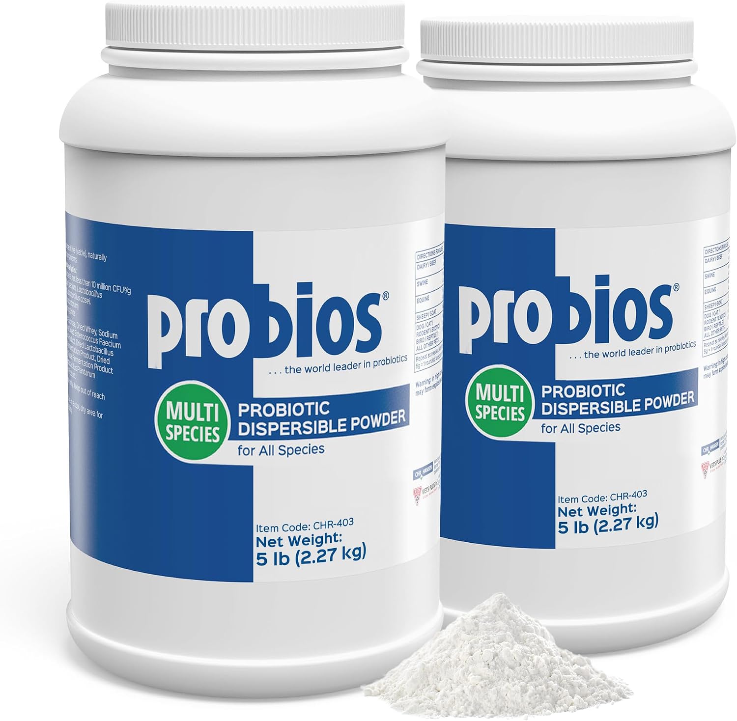 Digestive Support Powder for Pets, 5 lb | For dogs, cats, and horses, Daily probiotic, Digestive and immune support - view 7