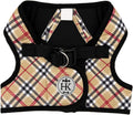 Hudson Harness, High Street Plaid, X-Small | Easy Control Step-in Mesh Vest Harness for Dogs with Reflective Strips for Safety, H&K Training Harness for Dogs
