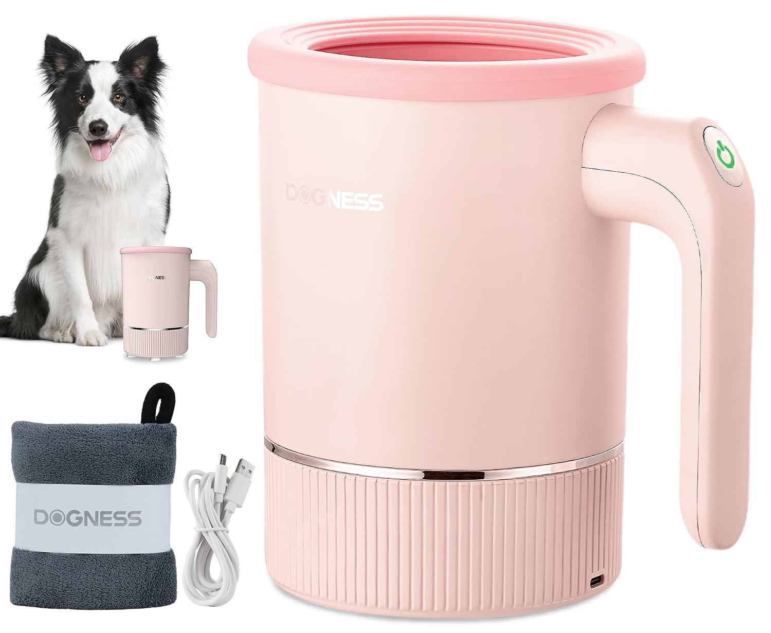 Automatic Dog Paw Cleaner Cup Paw Washer for Small & Medium Dogs | Original Design | Premium Thick Materials | Rechargeable - view 8