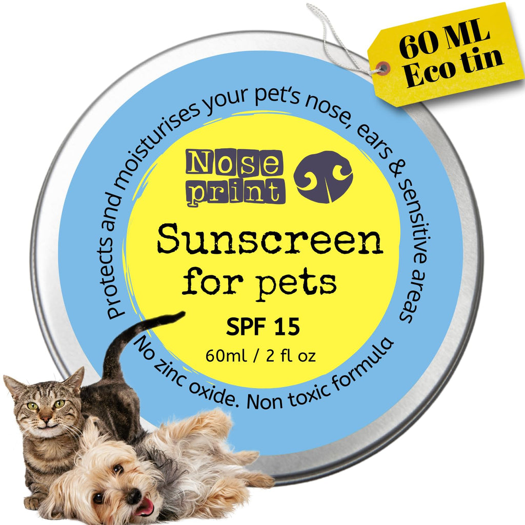 Pet sunscreen balm, 60ml, SPF 15, moisturizing, eco-friendly tin, non-toxic formula for dogs and cats - view 8