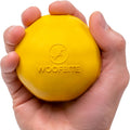 Super durable dog ball - tough, strong chew & fetch toy for power, extreme, aggressive chewers - heavy duty natural rubber - medium/large dogs