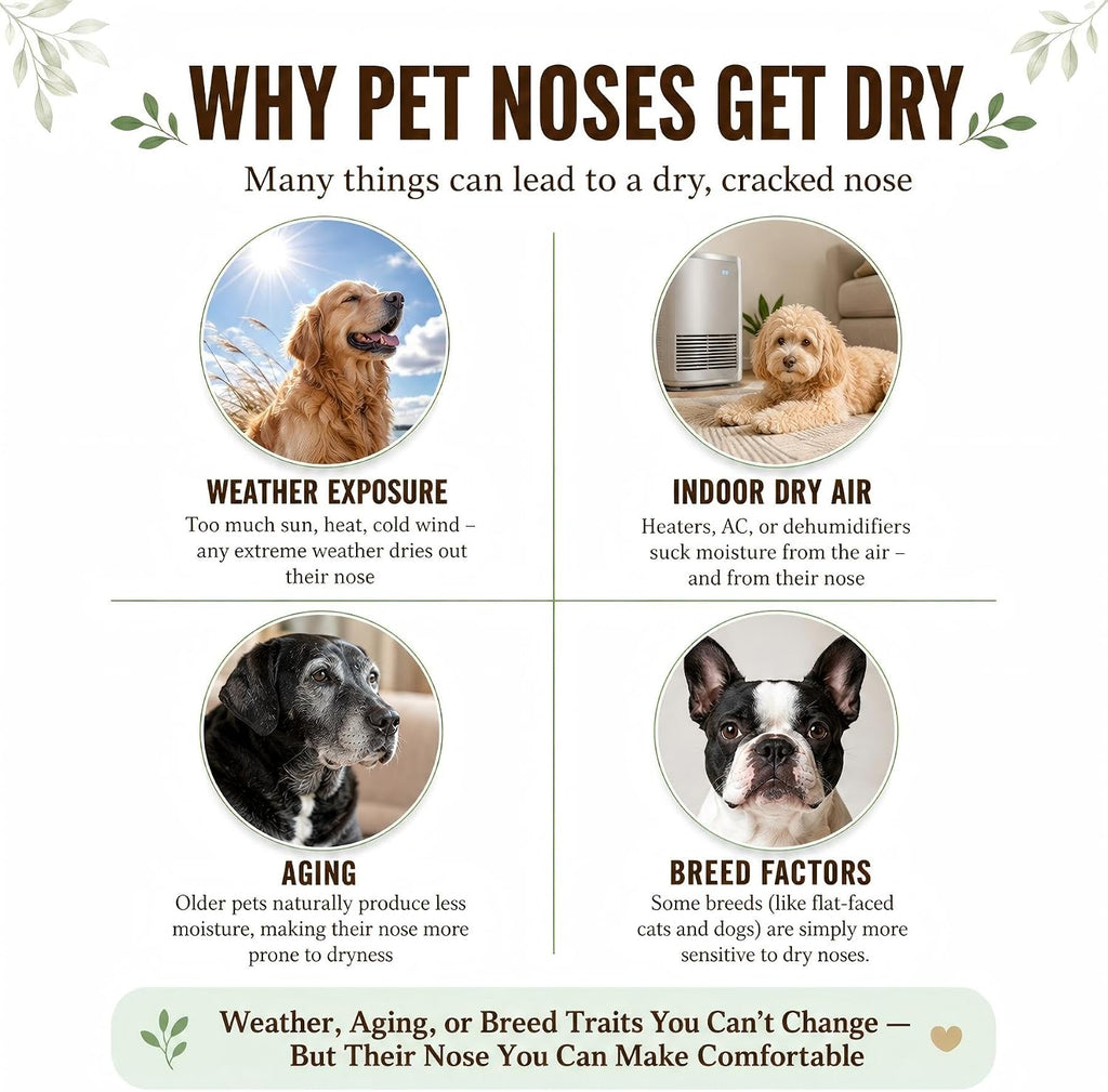 Snout Soother Nose Balm for Dogs & Cats - Natural Healing & Moisturizing Balm for Dry, Cracked Snouts - Plant-Based, Soothing Skin Formula | Plant-Based Moisturizing Formula, Botanical Oils, Helps Soften Rough Texture, Gentle Daily Use - view 4