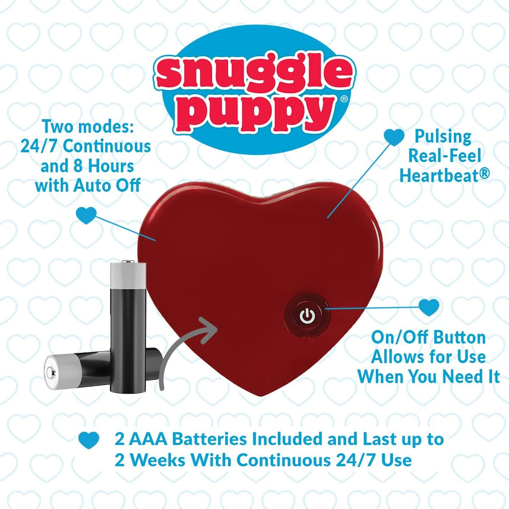 Essentials starter kit, heartbeat toy & blanket, biscuit, calming comfort toy, puppy blanket, teething toy, 3 heat packs, new puppy essentials for first nights and crate training - view 7