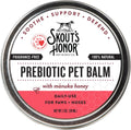 Prebiotic Pet Balm for Dogs and Cats, 2 oz | Natural Manuka Honey Balm to Promote Healing of Pet Paw Pads and Noses, Soothes Dry, Itchy Paws and Noses