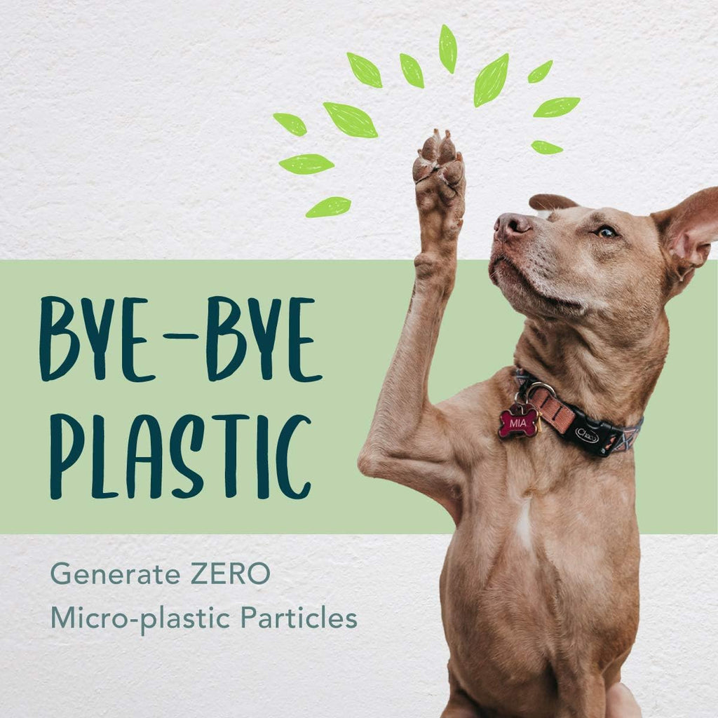 Dog poop bag, compostable doggie poop bags refills, eco-friendly pet waste bags, vegetable-based unscented, compostable, extra thick, leak proof, size 9 x 13 inches, 120 count - view 6