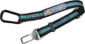 Direct to Seatbelt Tether, Coastal Blue | Car Tether for Dogs, Clips Directly to Seatbelt, Prevents Distracted Driving, Adjustable Length, Universal Fit-Excludes Volvo