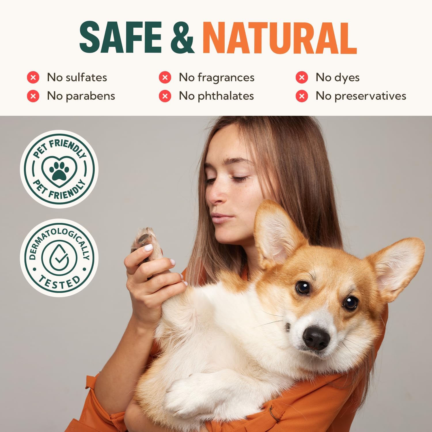 Paw Balm for Dog and Cat Paw Pad Balm Dog Nose Balm Cat Butter Paw Moisturizer Protect Dry Cracked Paw Foot Paw Elbows with 100% Natural Oil 3.5 Oz (Aloe & Vanilla) - view 6