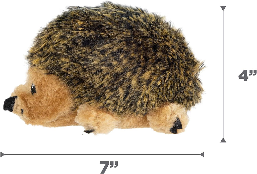 Stuffed dog toy – soft plush hedgehog, squeaks, 6" x 4" x 4.5" - view 7
