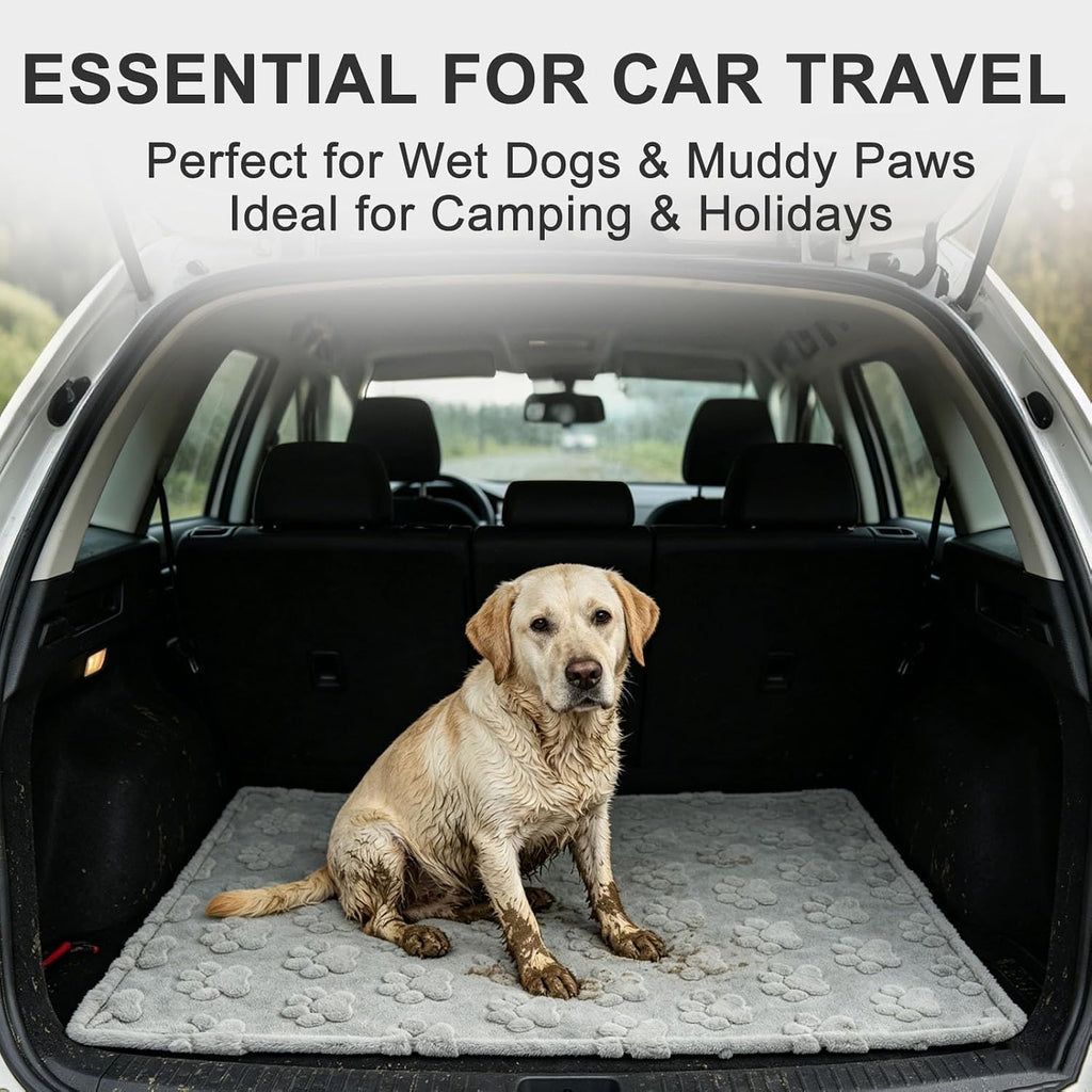 Waterproof Dog Blankets for Large Dogs, Dog Blanket for Couch Sofa Bed, Super Soft Premium Coral Fleece Throw Cat Puppy Blanket, Reversible Furniture Protector, Washable Pet Blanket 40x60IN - view 4
