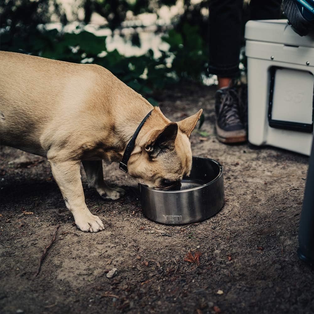 Boomer 8, Stainless Steel, Non-Slip Dog Bowl, Holds 64 Ounces - view 7