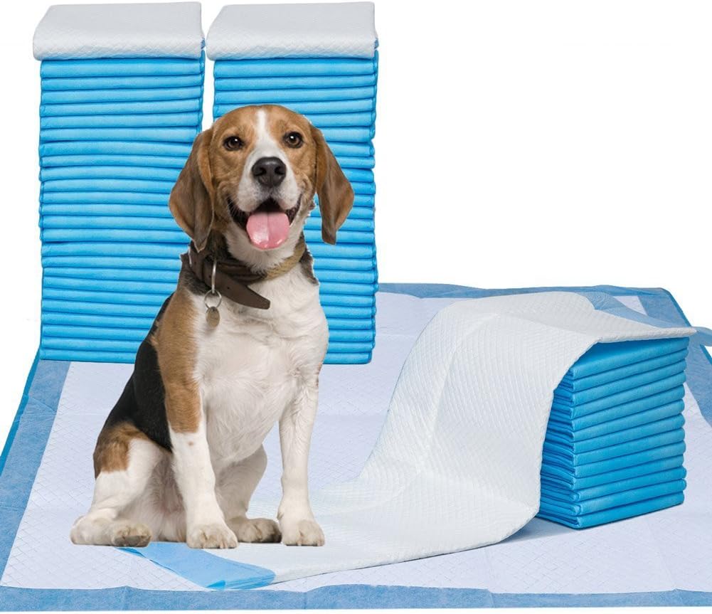 Puppy Pads, 34" x 28" XXL-Large, Ultra Absorbent - All Day Premium Dog Pads - 42 Count