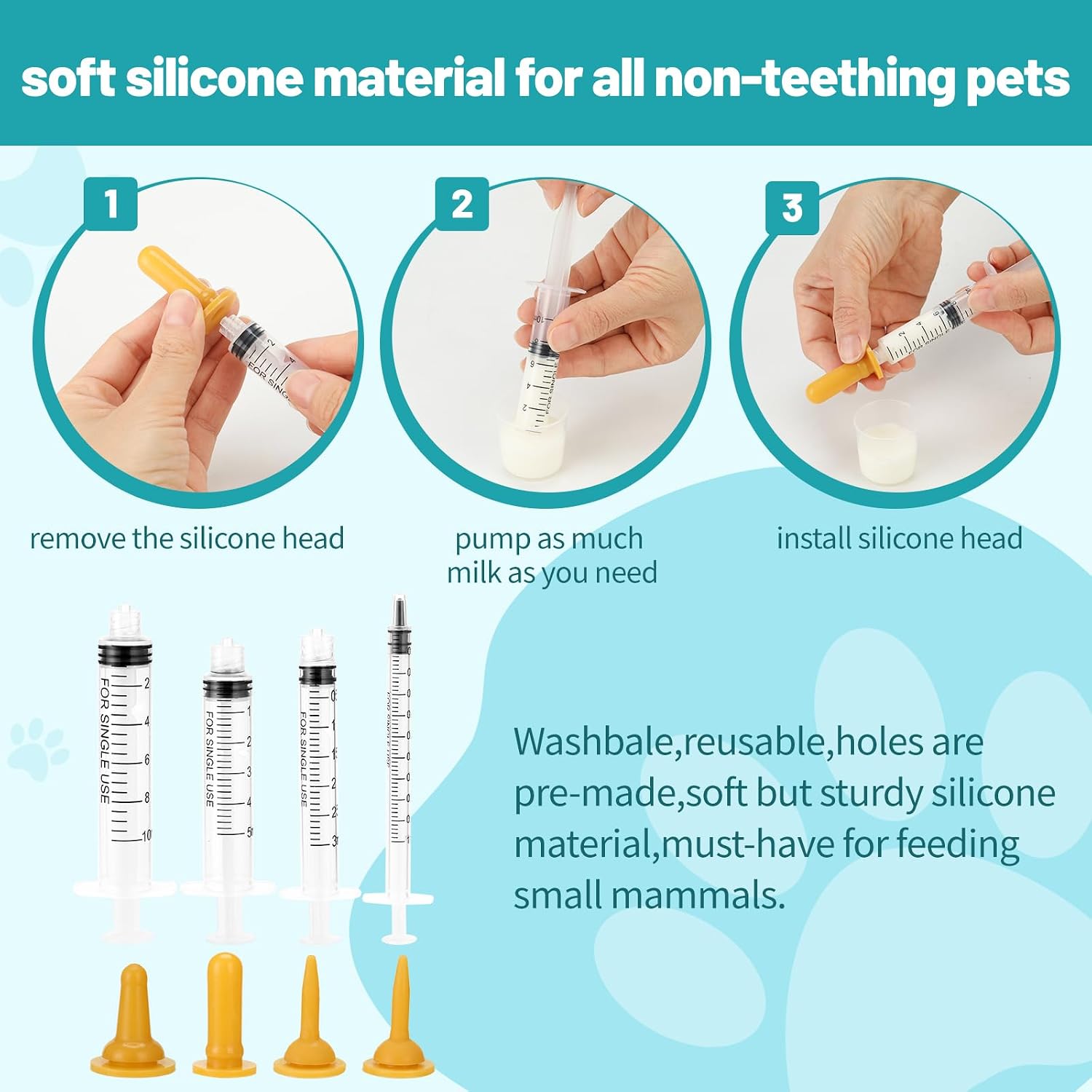 48-Piece Puppy Whelping Kit – Complete Whelping Supplies for Safe Puppy Birth, Includes Feeding Tubes, Collars, Cord Clamps, Urine Pads, Gloves & More – Essential Puppy Birthing Kit for Breeders - view 2