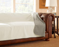100% waterproof furniture cover for dogs & cats, incontinence protector for bed sofa couch recliner, soft washable microfleece blanket, 70x120, buff-clay