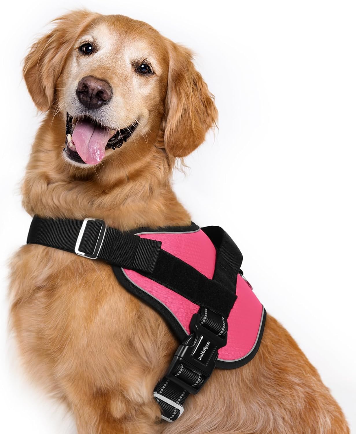 Dog Harness for Small, Easy On Pet Vest with One Buckle, No Pull Adjustable Service Harness with D-Ring & Handle, Reflective for Safety Walking, Training, Blue, S - view 7
