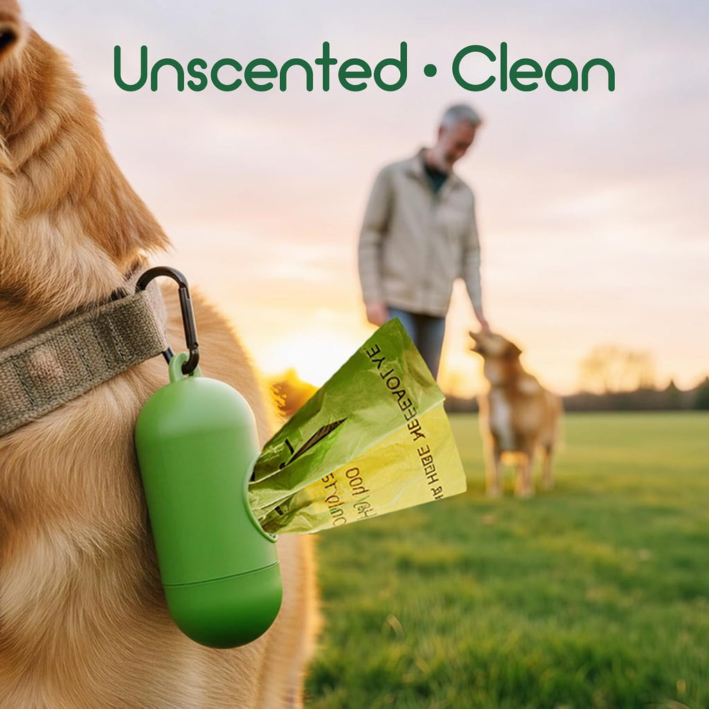Biodegradable Dog Poop Bags Rolls 360 Count Scented, Leak Proof and Extra Thick Waste Bag Refill (Scented) - view 7