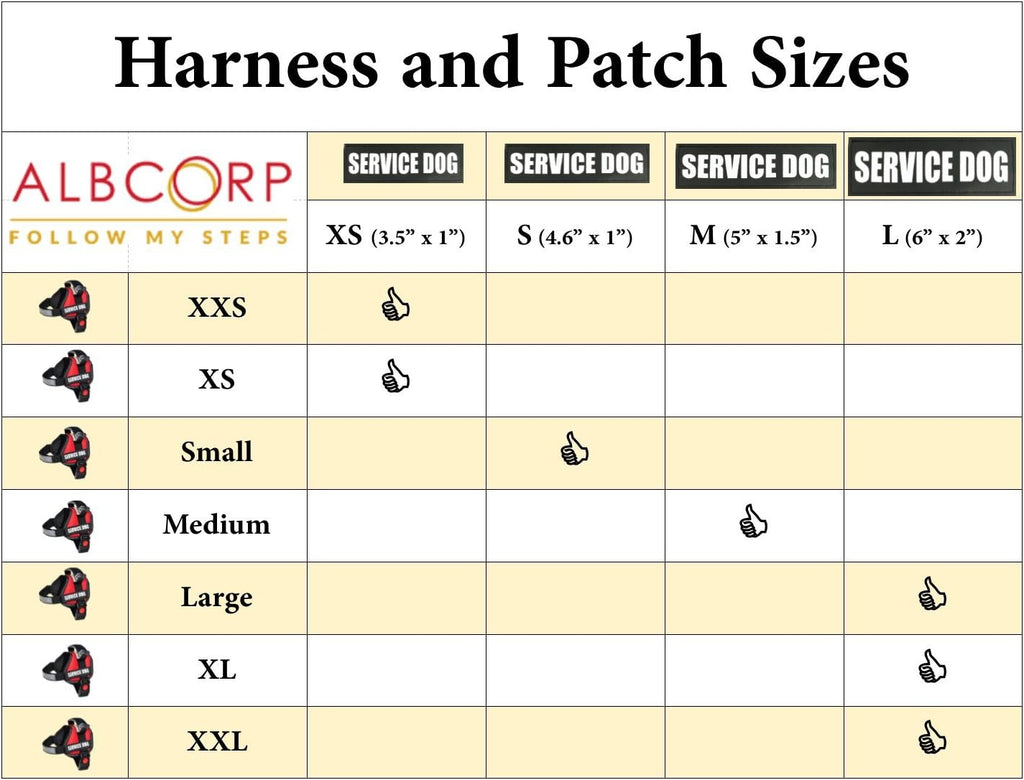 Reflective in Training Patches with Hook Backing for Service Animal Vests/Harnesses XXS or Extra Small (3.5 X 1) Inch - view 3