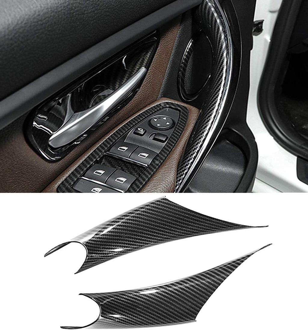 2PCS Door Handle Covers for BMW 3 Series F30/F31 4 Series F32 | Driver Side &Passenger Side Door Pull Handle Covers (For BMW 320i,328i,330i,335i F30/F31 and 428i, 435i F32/F36)(Black) - view 6